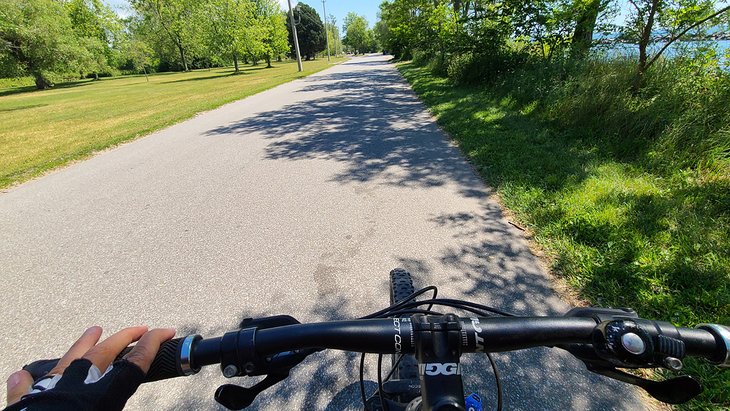 Biking on the Toronto Islands