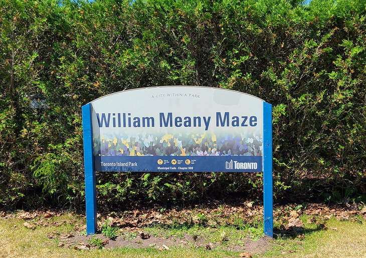 William Meany Maze sign