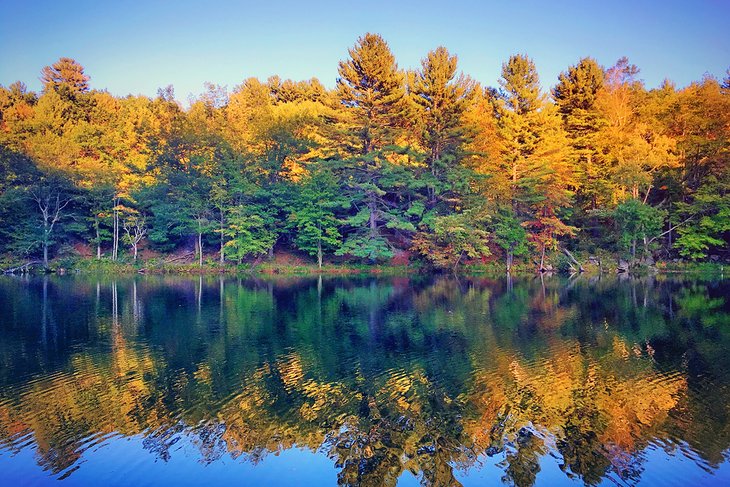 Fall colors in Black Rock State Park