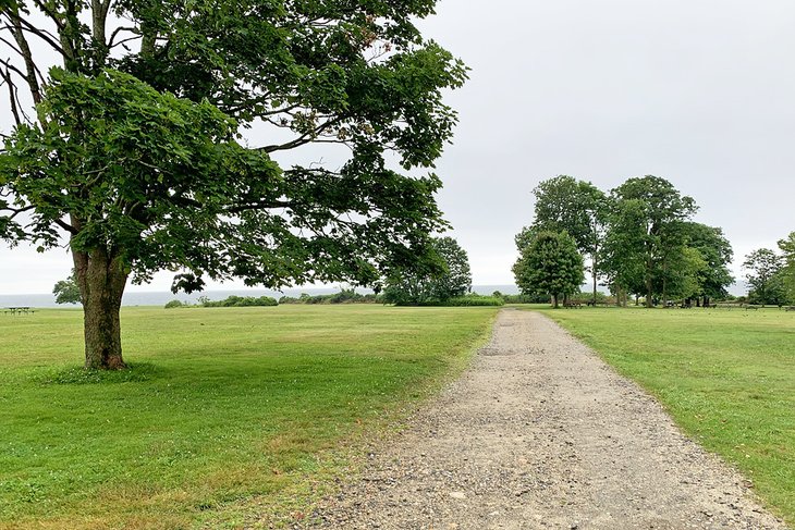 Path at Harkness Memorial State Park