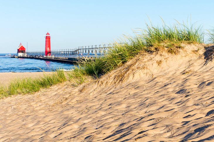 Grand Haven State Park Beach