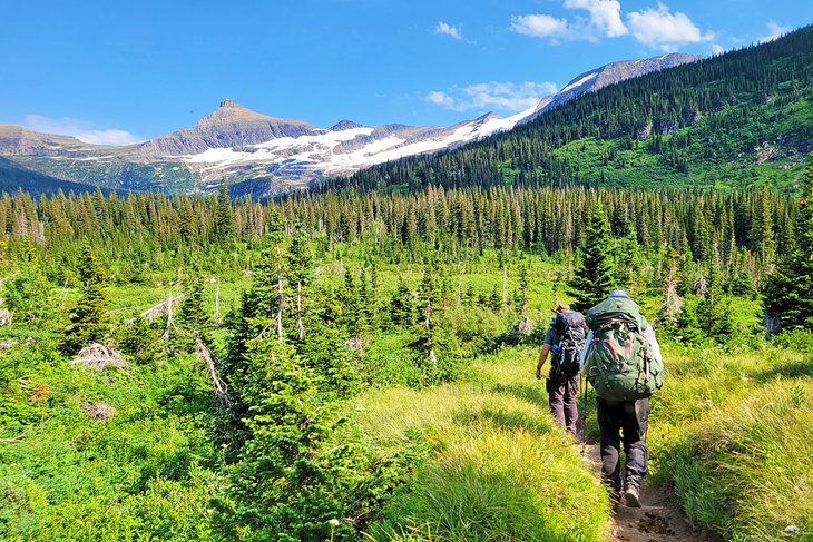 Backpacking in Glacier National Park