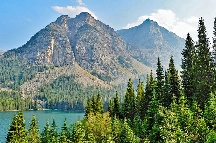 Alpine lake along The Beaten Path