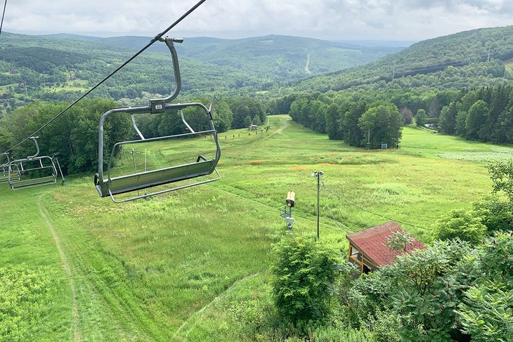 Tour panorámico por el cielo en Greek Peak Mountain Resort