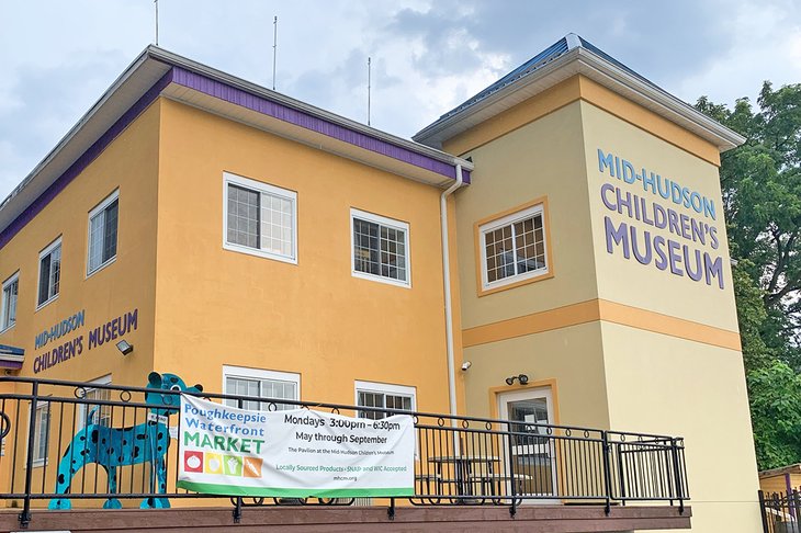 Mid-Hudson Children's Museum, site of the Poughkeepsie Waterfront Market