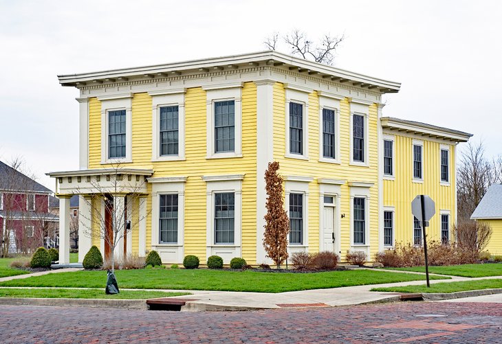 Vieille maison dans un quartier historique de Dayton