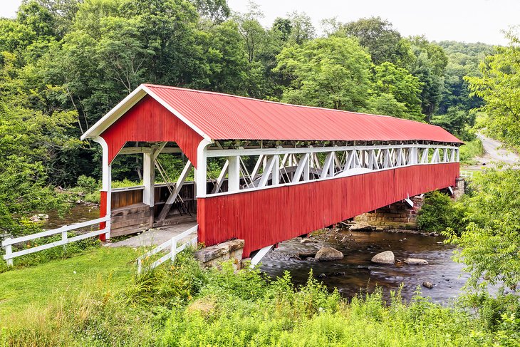 Barronvale Covered Bridge, Somerset County, Pennsylvania