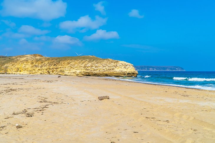 Empty beach at Kiyikoy