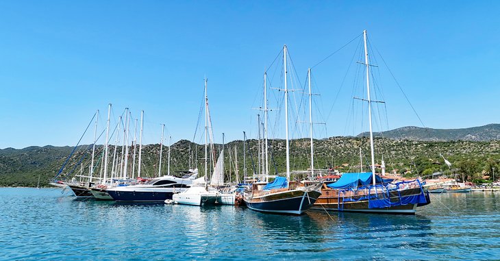 Ucagiz harbor