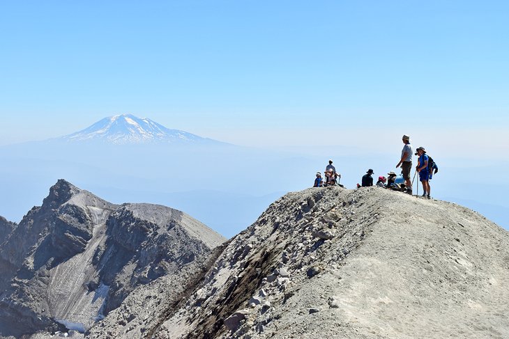 Climbing Mount St. Helens