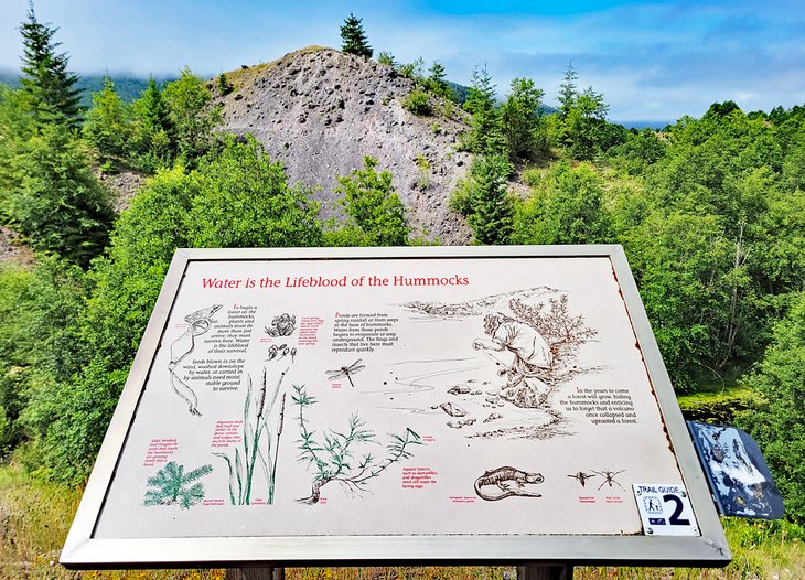 Sign on the Hummocks Trail