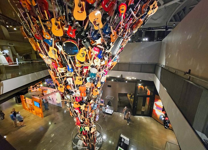 Guitars at the MoPOP