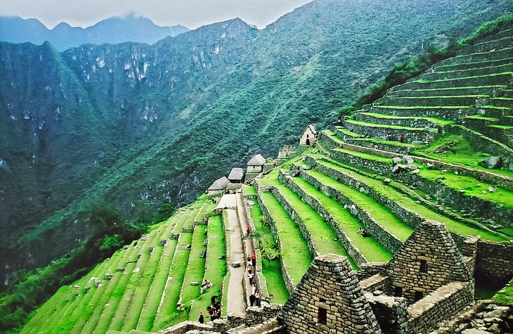 Terraces at Machu Picchu