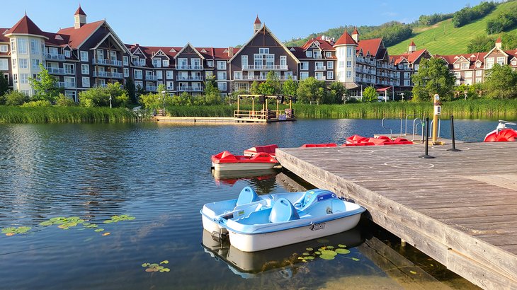 Paddleboats at Blue Mountain