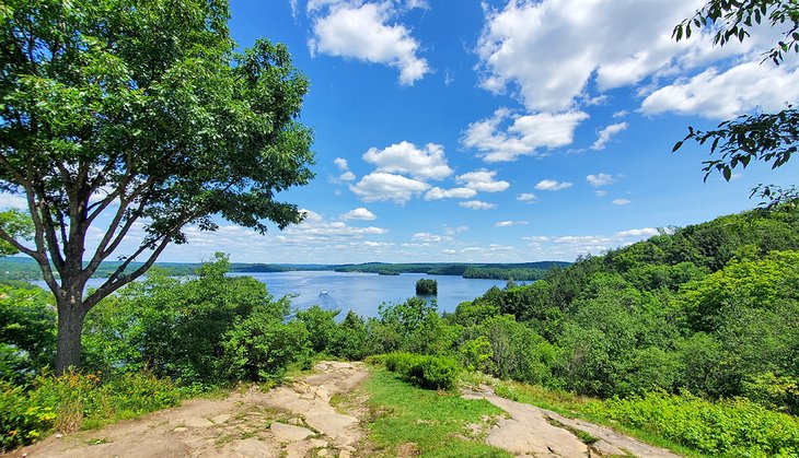 View from Lions Lookout in Huntsville