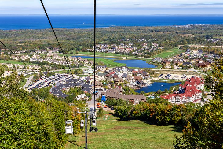 The gondola at Blue Mountain