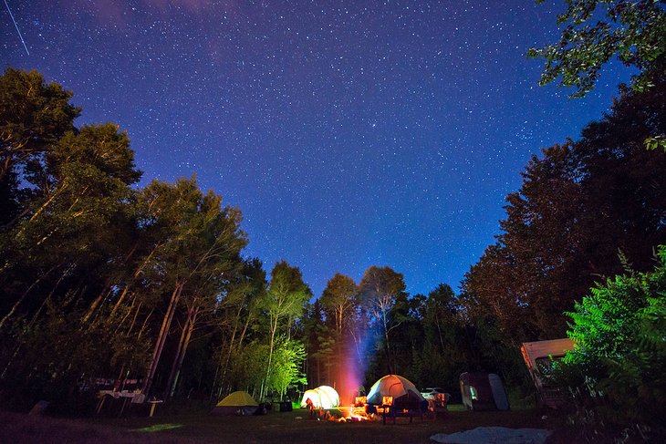 Camping at Tobermory