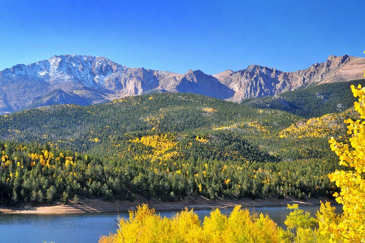 Crystal Reservoir in the Pike National Forest