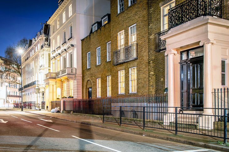 Houses in Belgravia, London