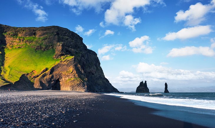 Reynisfjara black-sand beach