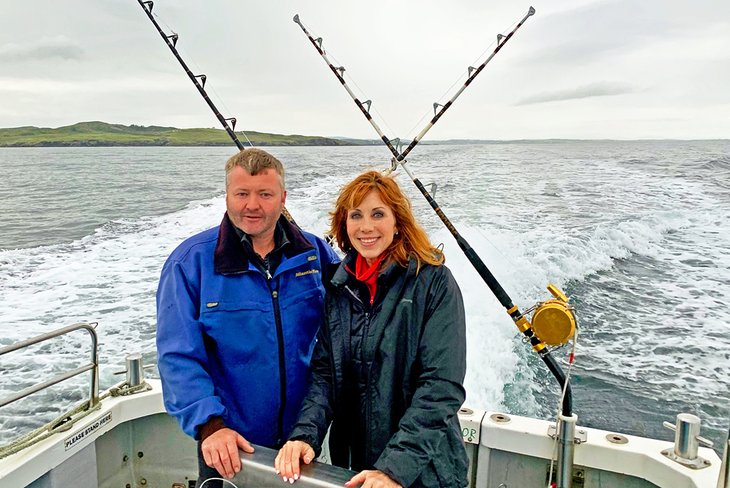 The author and fishing guide Declan McGettigan