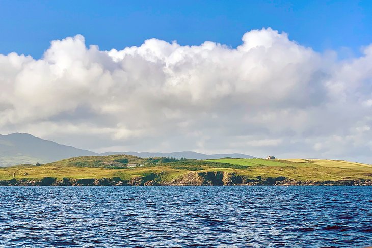 View off the coast of Ireland