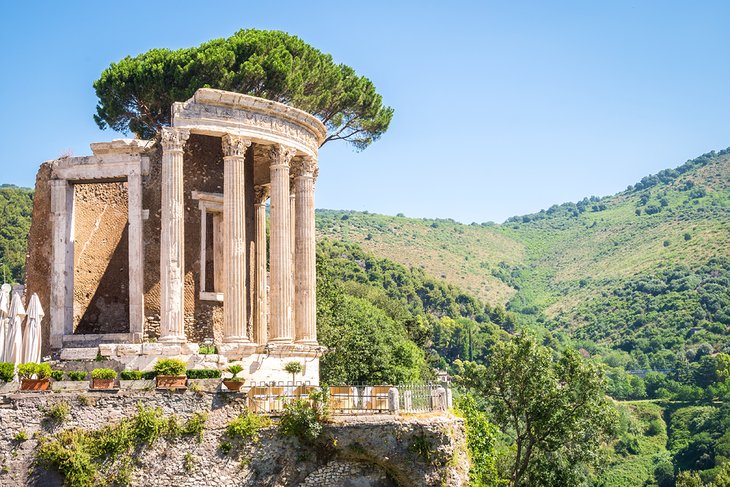 Villa Gregoriana in Tivoli, Italy