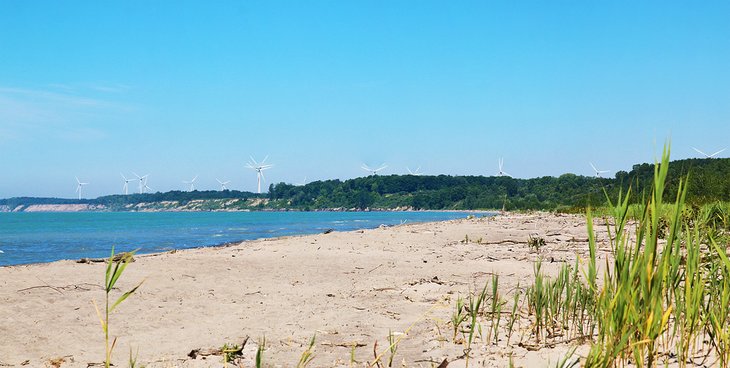 Port Burwell beach