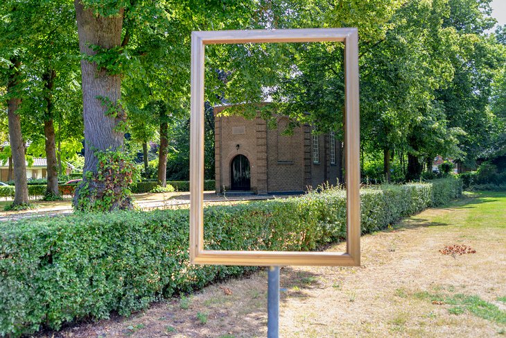 Van Gogh's view of the Old church Tower (Van Goghkerkje), Nuenen