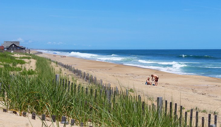 The beach at Kitty Hawk