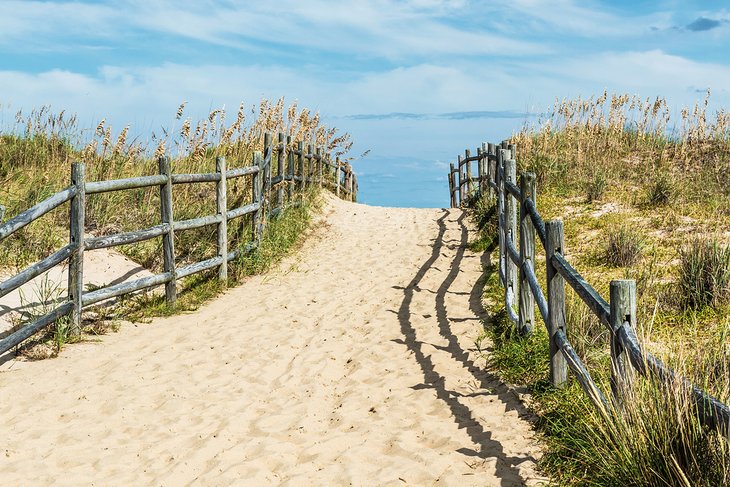 Pathway to Sandbridge Beach, Virginia