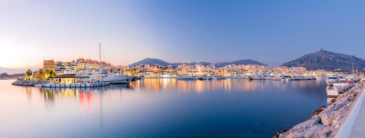 Evening at Puerto Banús, Marbella