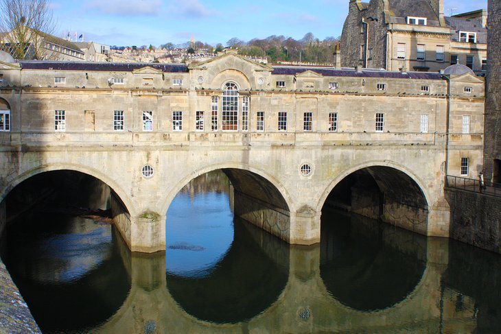 Romantic bridge in Bath