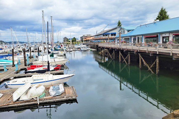 Boats at Percival Landing