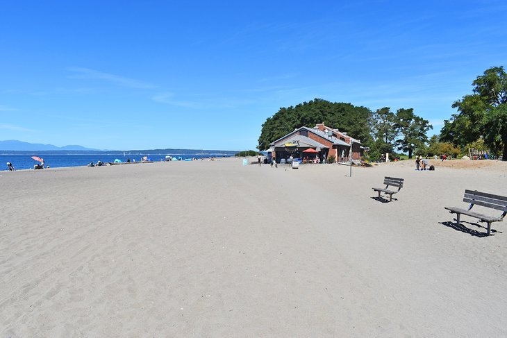 Golden Gardens Park Beach