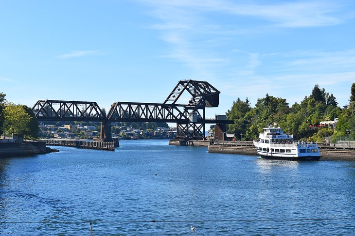 Ballard Locks in August