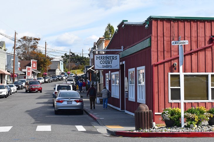 Historic Coupeville storefronts