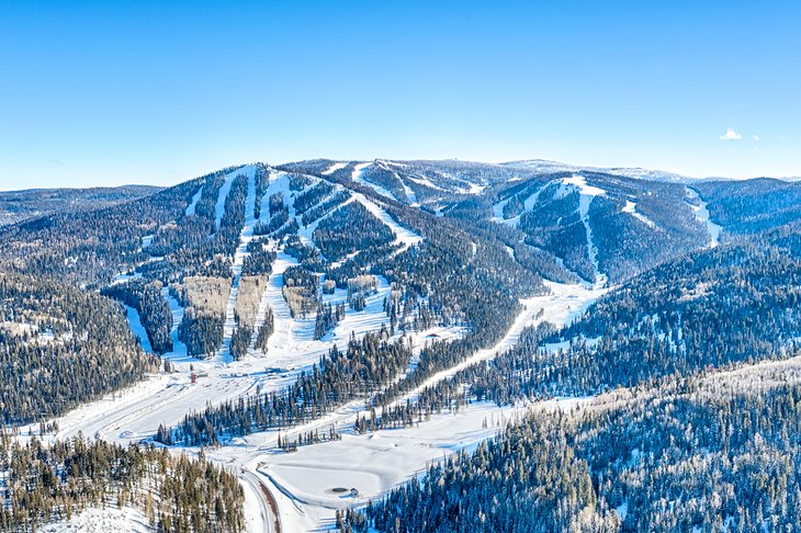 Sunrise Park Resort on a clear winter day