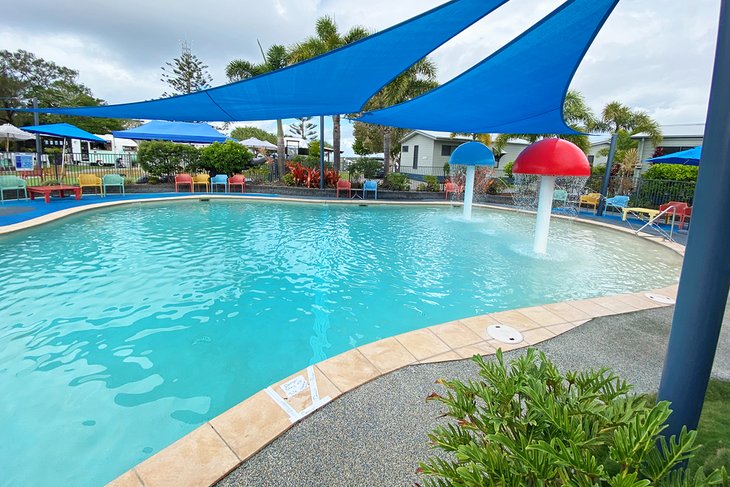 Pool at the Big 4 Caloundra Holiday Park