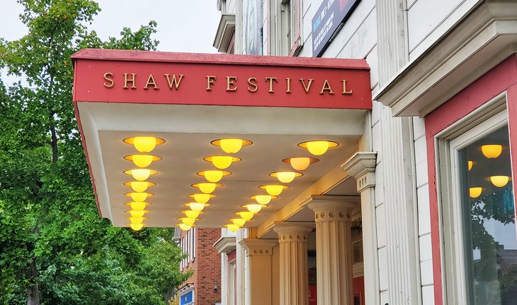 Shaw Festival venue sign