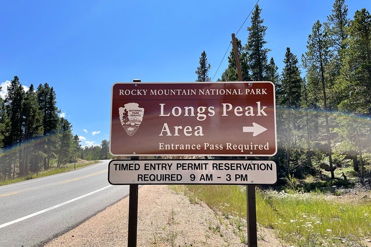 Terrain de camping de Longs Peak
