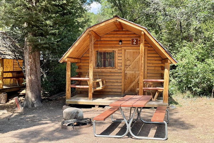 Cabin at Elk Creek Campground
