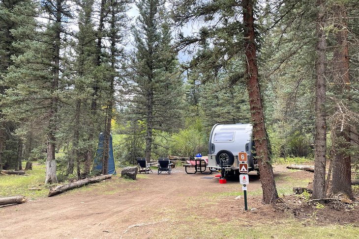 10 mejores campamentos en Telluride, CO