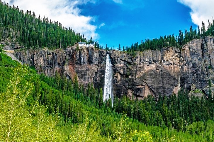 Bridal Veil Falls in Telluride