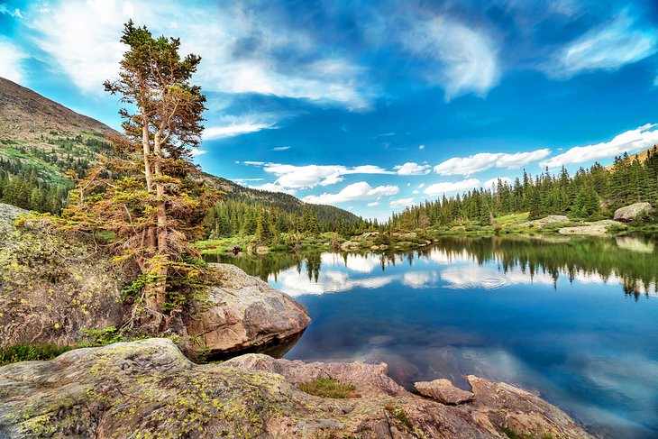 Lake Constantine Mountain Lake View