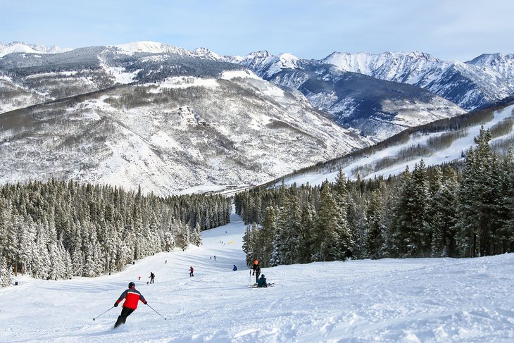 Skiing at Vail