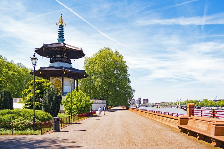 London Peace Pagoda, Battersea Park