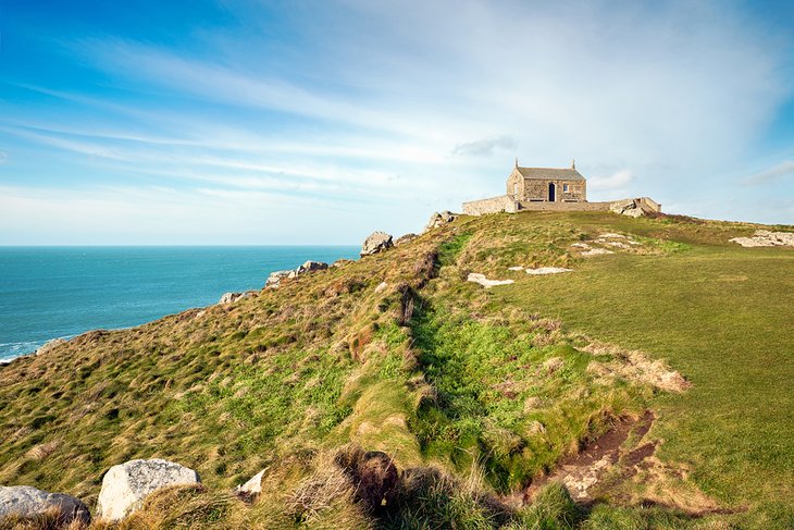 St. Nicholas' Chapel atop The Island, St Ives