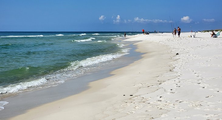 Langdon Beach near Fort Pickens