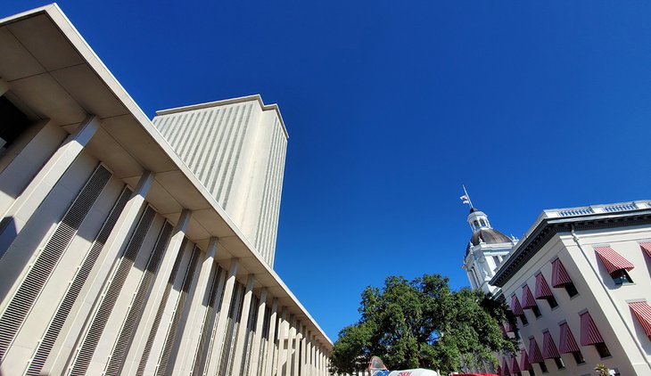 New Capitol Building in Tallahassee